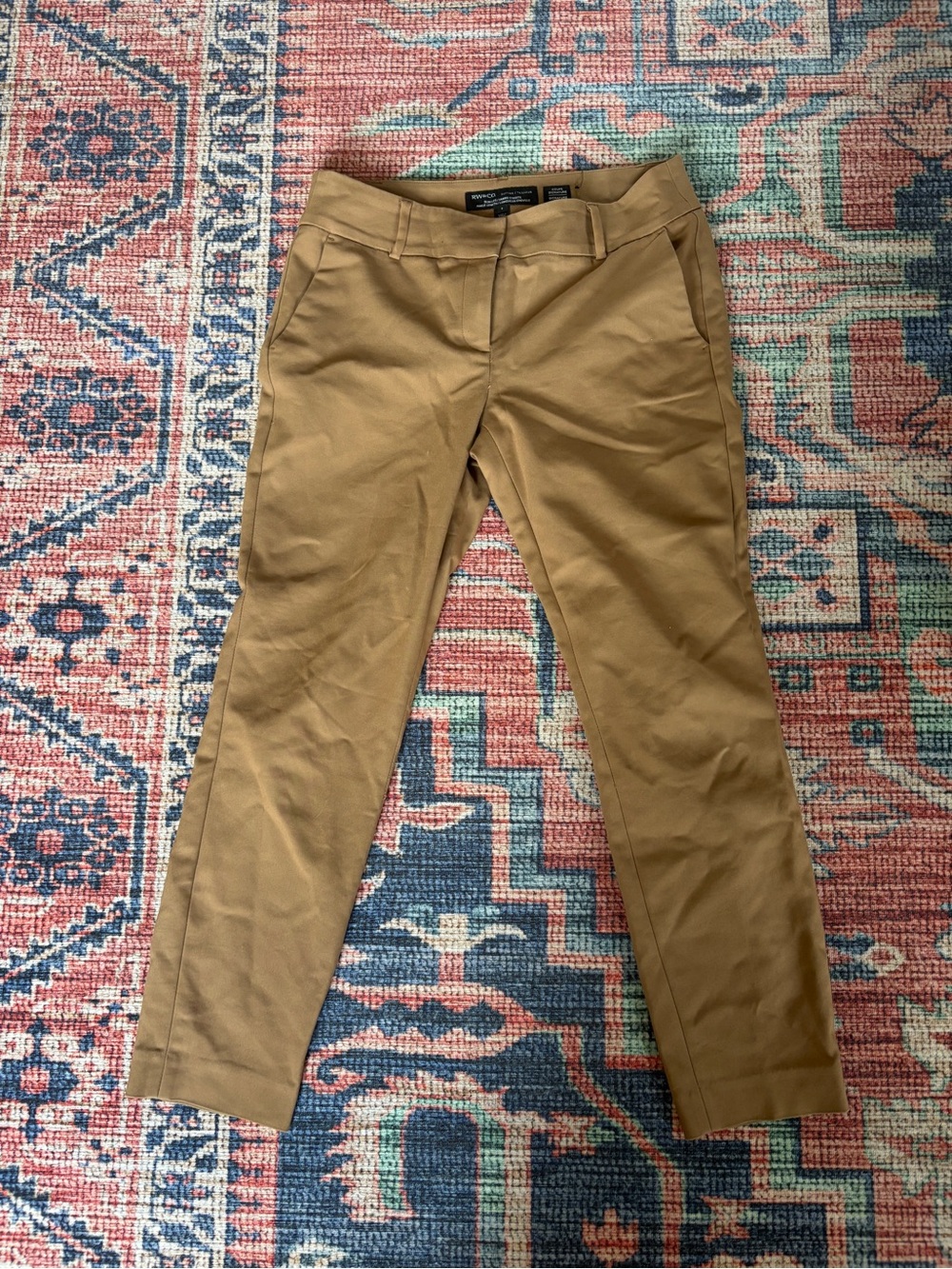 RW & Co. Suiting Slim Signature Fit, Tan, 6